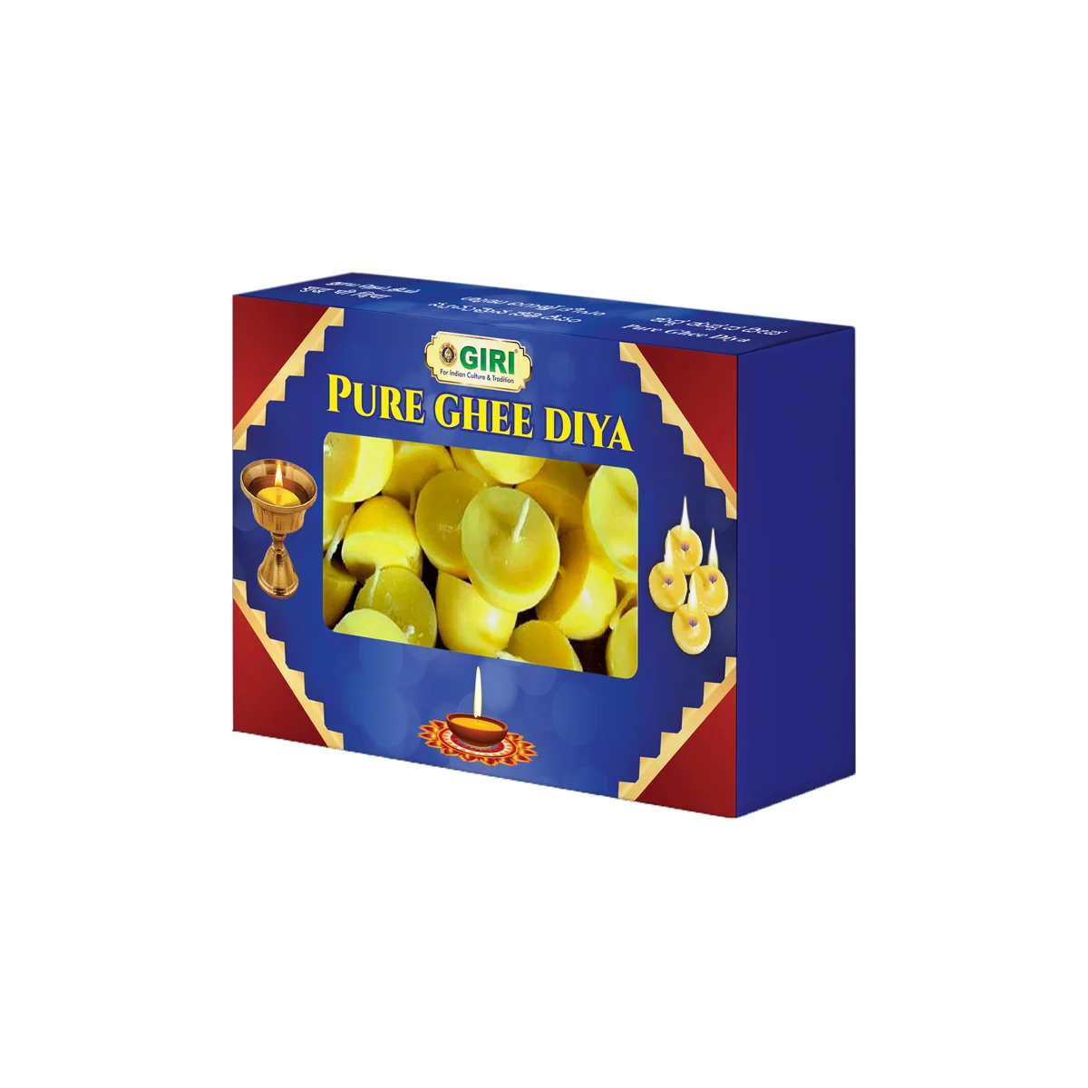 Giri Pure Ghee Diya | Ghee Wicks/ Diya Batti/ Jyot Batti/ Ghee Cotton Wicks for Pooja - Image 9