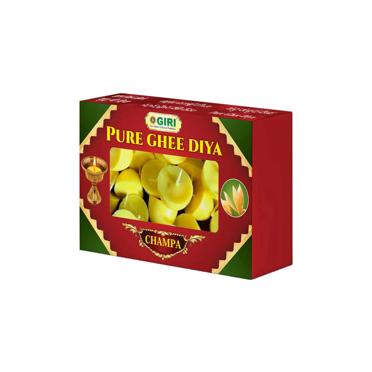 Giri Pure Champa Ghee Diya | Ghee Wicks/ Diya Batti/ Jyot Batti/ Ghee Cotton Wicks for Pooja - Image 10