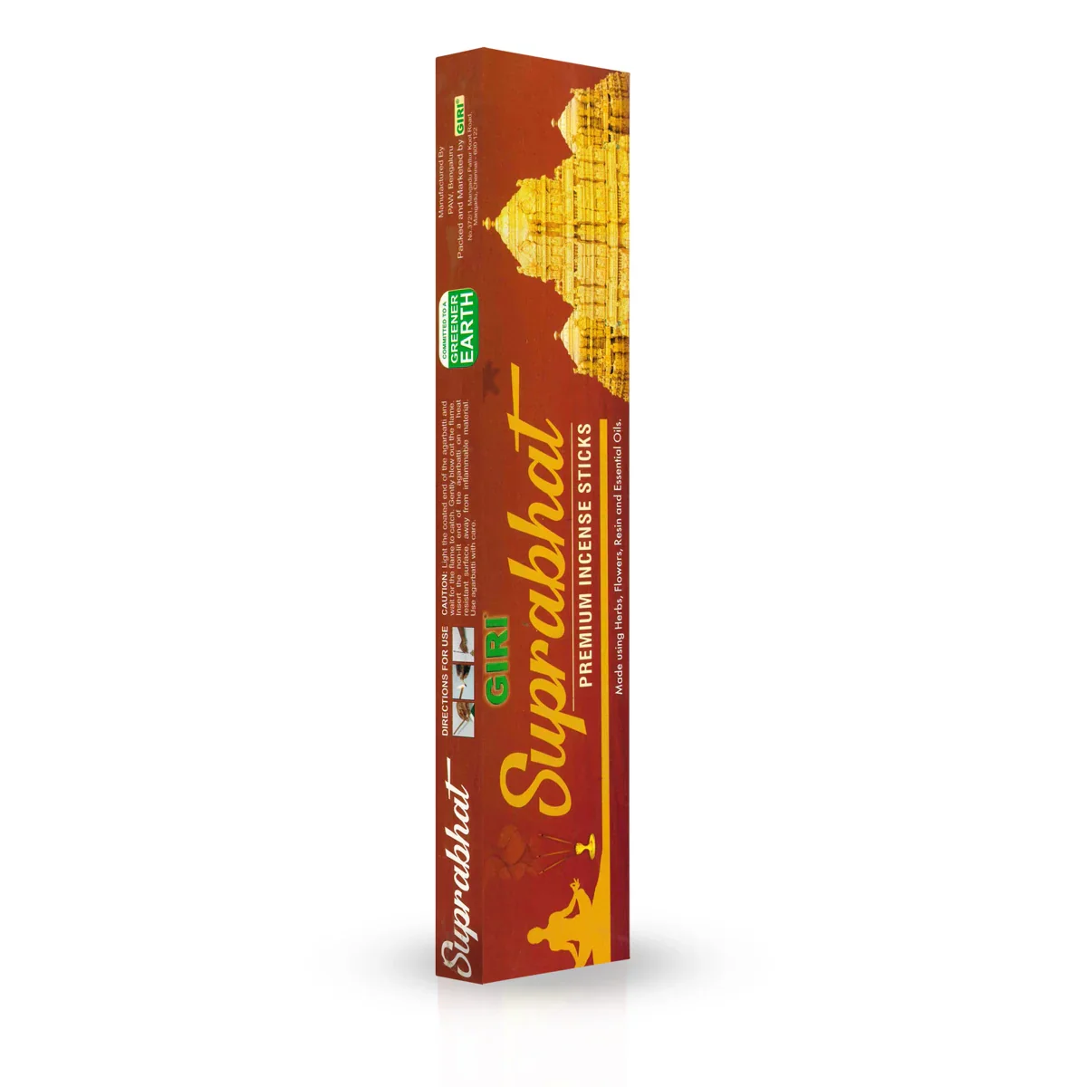Giri Suprabhat Premium Agarbathi - 50 Gms | Agarbatti/ Incense Sticks for Pooja - Image 3