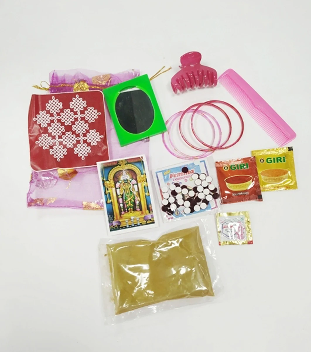Giri Thamboolam Set - 8 x 5.5 Inches | Return Gift/ Sumangali Set for Navratri - Image 2