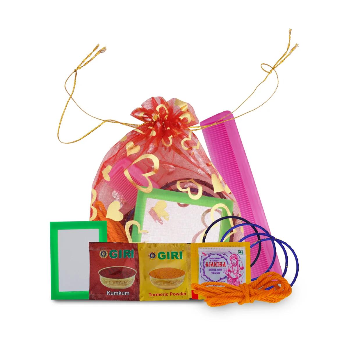 Giri Thamboolam Set | Thambulam Pack/ Sumangali Set/ Return Gift for Navratri - Image 3