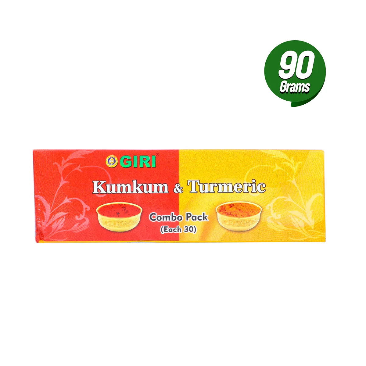 Giri Turmeric Kumkum Set - 30 Pcs | Thamboola Gift/ Haldi/ Kungumam/ Yellow, Red Colour - Image 5