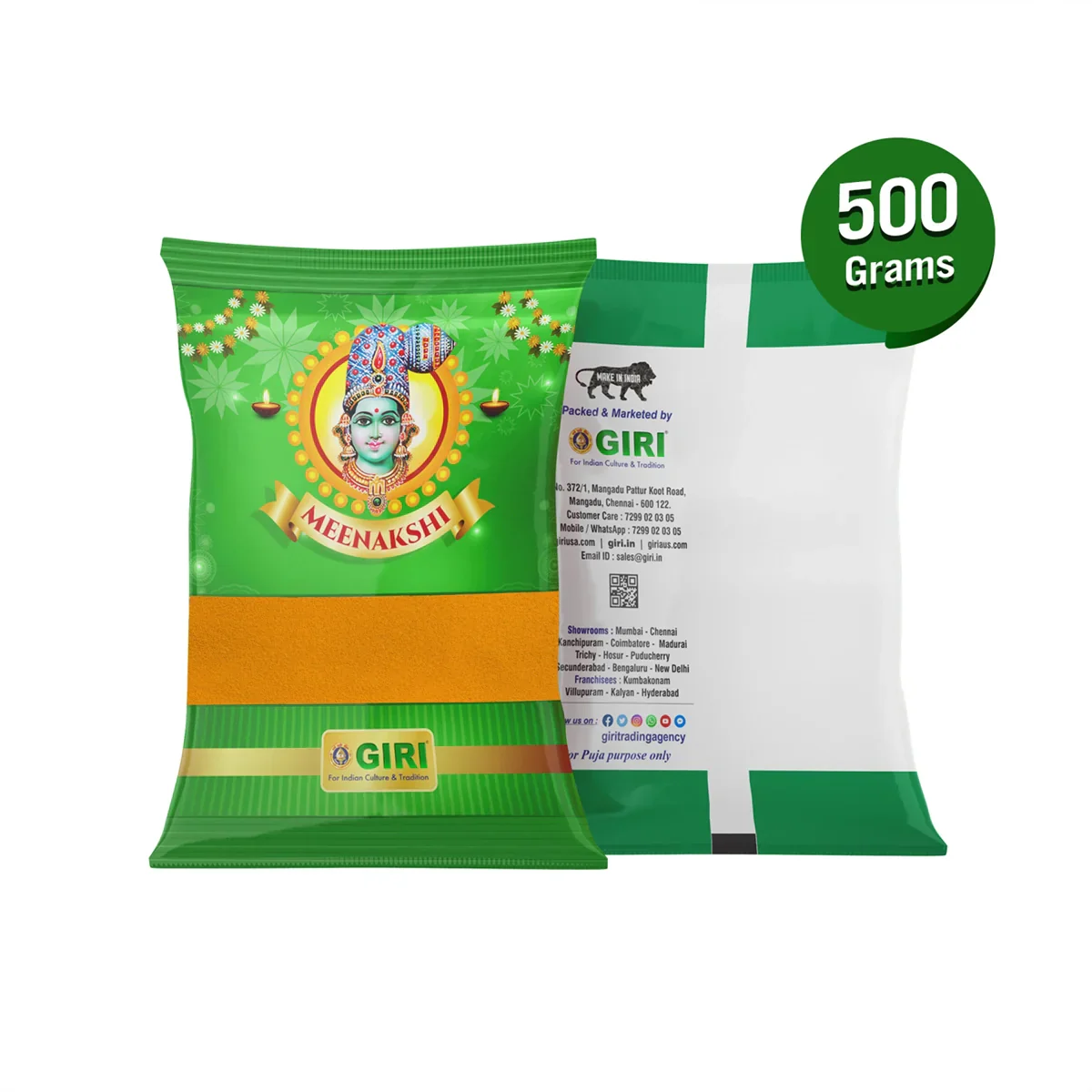 Giri Turmeric Powder | Haldi Powder/ Yellow Colour/ Manjal Thool for Pooja - Image 10