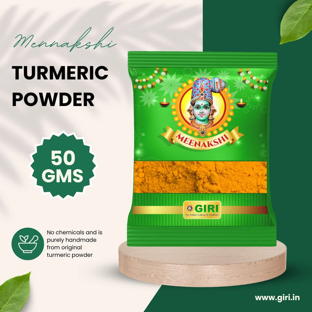 Giri Turmeric Powder | Haldi Powder/ Yellow Colour/ Manjal Thool for Pooja - Image 5