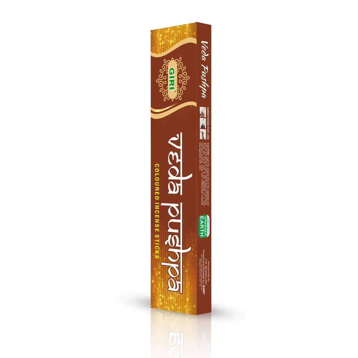 Giri Veda Pushpa Incense Sticks - 35 Sticks | Fresh Fragrance Agarbathi/ 35 Pcs/ Agarbatti for Pooja - Image 4