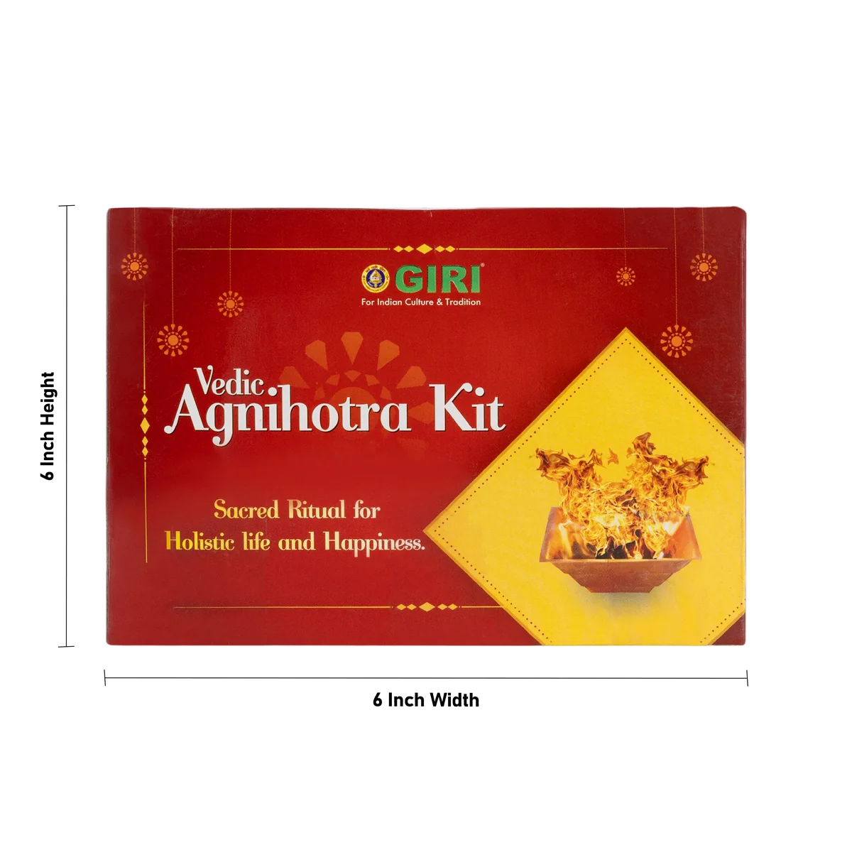 Giri Vedic Agnihotra Kit | Havan Set/ Pooja Pack for Homam and Yagna/ 690 Gms Approx - Image 11