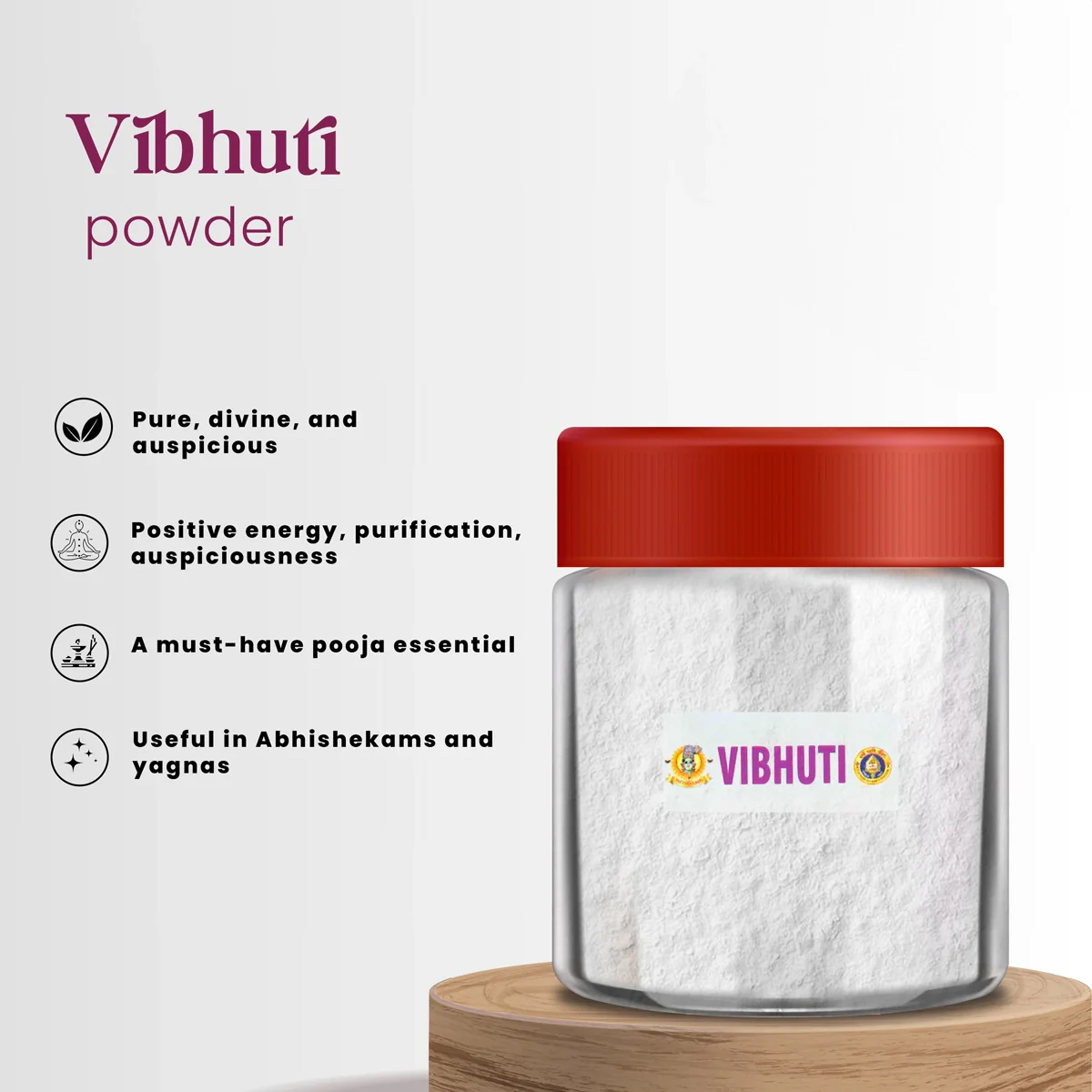 Giri Javadhu Vasanai Vibhuti | Thiruneeru/ Scented Holy Ash/ Viboothi/ Bhasma for Pooja - Image 17