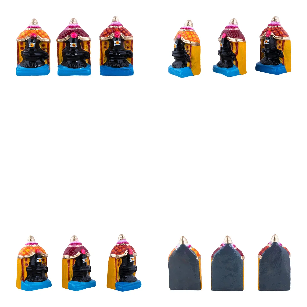 Girivalam Clay Golu Bommai Set - 9 x 11 Inches | Giri Golu Doll/ Navaratri Golu Bomma/Gombe/Bommai - Image 7