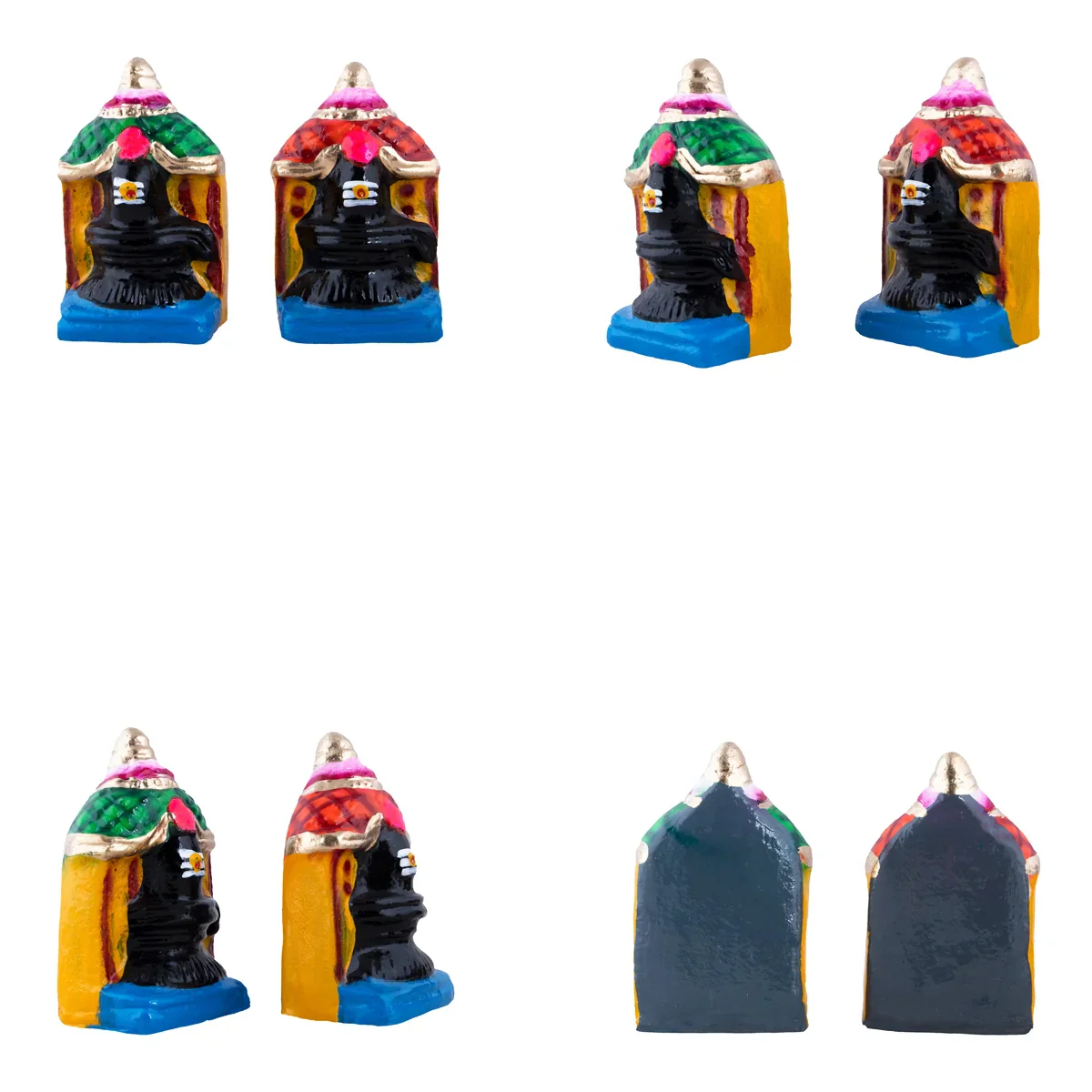 Girivalam Clay Golu Bommai Set - 9 x 11 Inches | Giri Golu Doll/ Navaratri Golu Bomma/Gombe/Bommai - Image 8