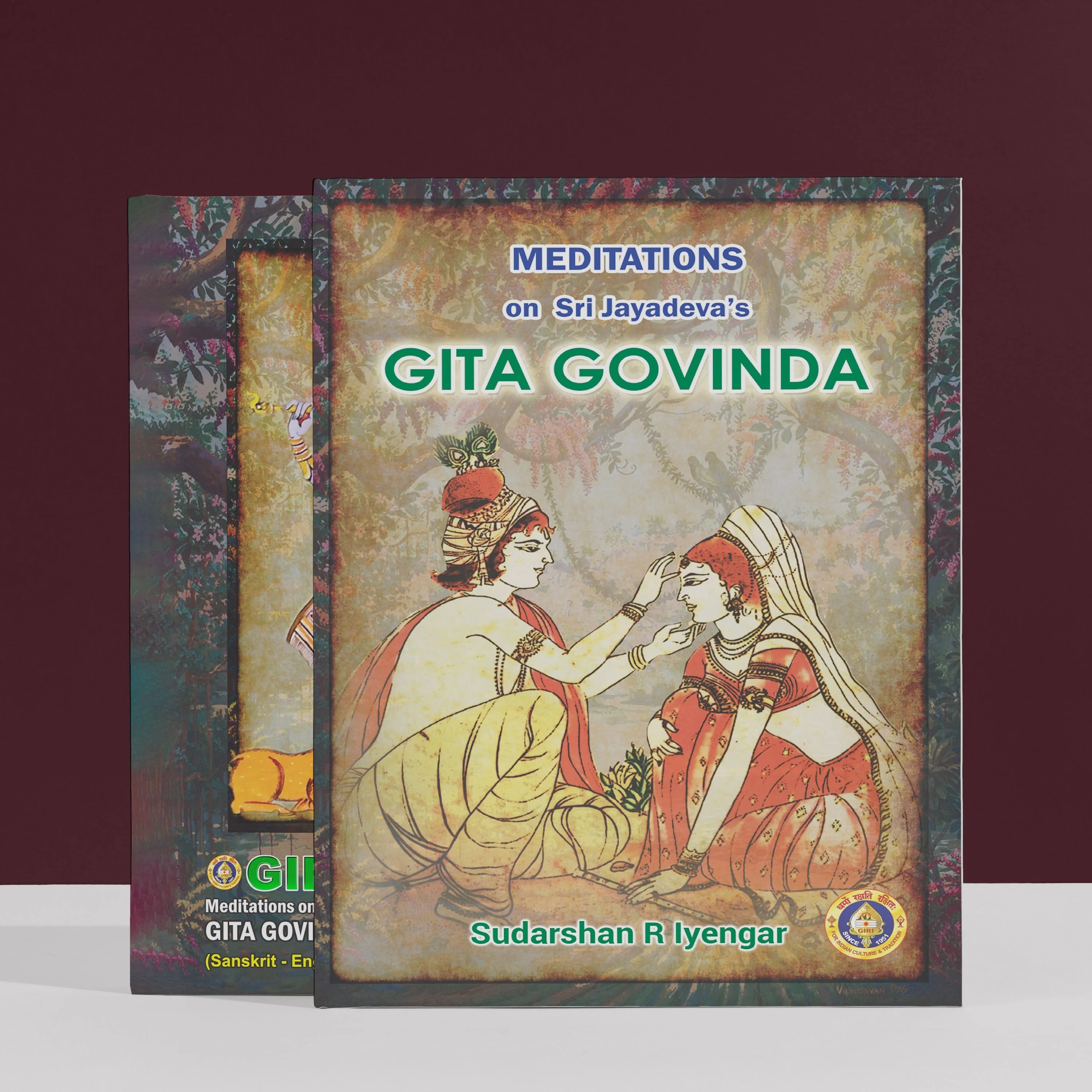 Meditations On Sri Jayadeva's Gita Govinta -Sanskrit - English | Hindu Religious Book/ Hindu Shlokas Book