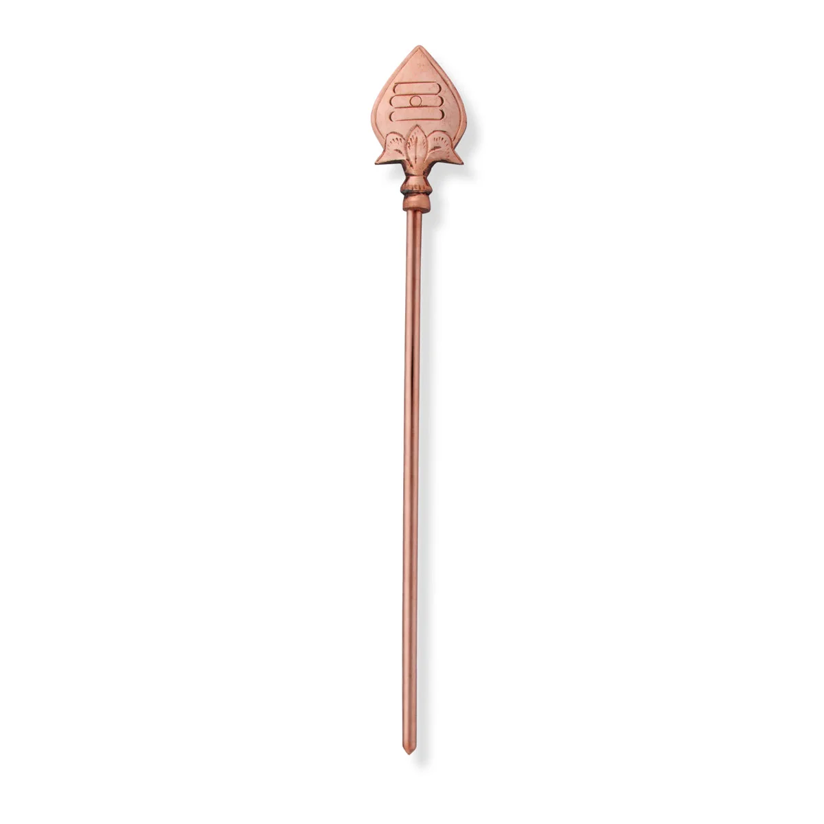 God Murugan Vel - 15 x 2 Inches | Muruga Vel/ Copper Vel/ Astras for Pooja - Image 2