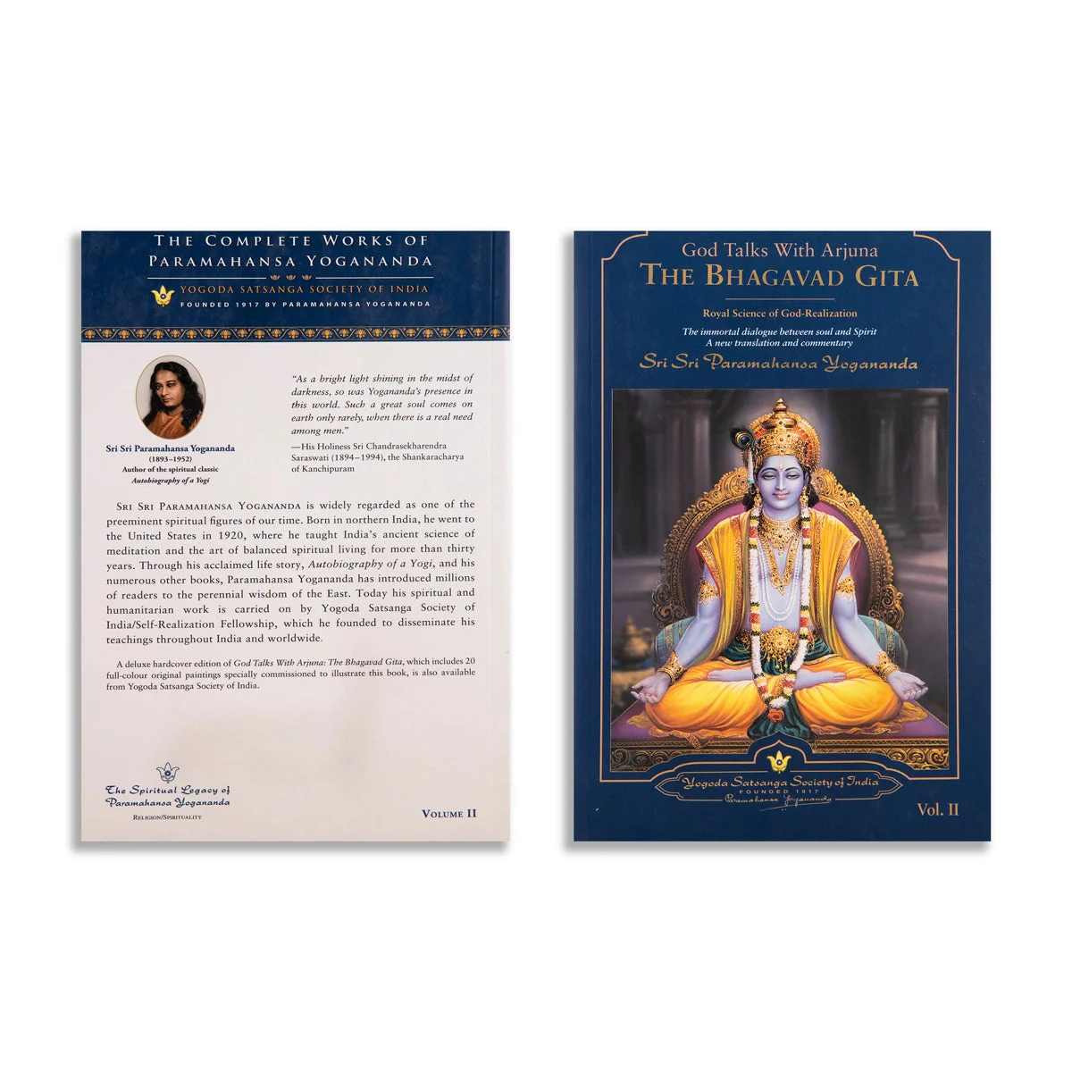 God Talks With Arjuna The Bhagavad Gita - 2 Volumes Set - English | by Sri Sri Paramahansa Yogananda - Image 3