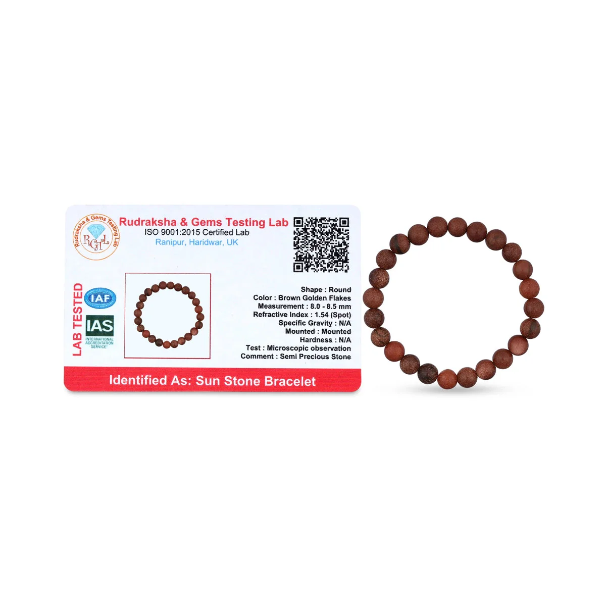 Golden Sunstone Bracelet - 2.5 Inches | Gemstone Bracelet/ Crystal Jewellery For Confidence & Positive Energy - Image 4