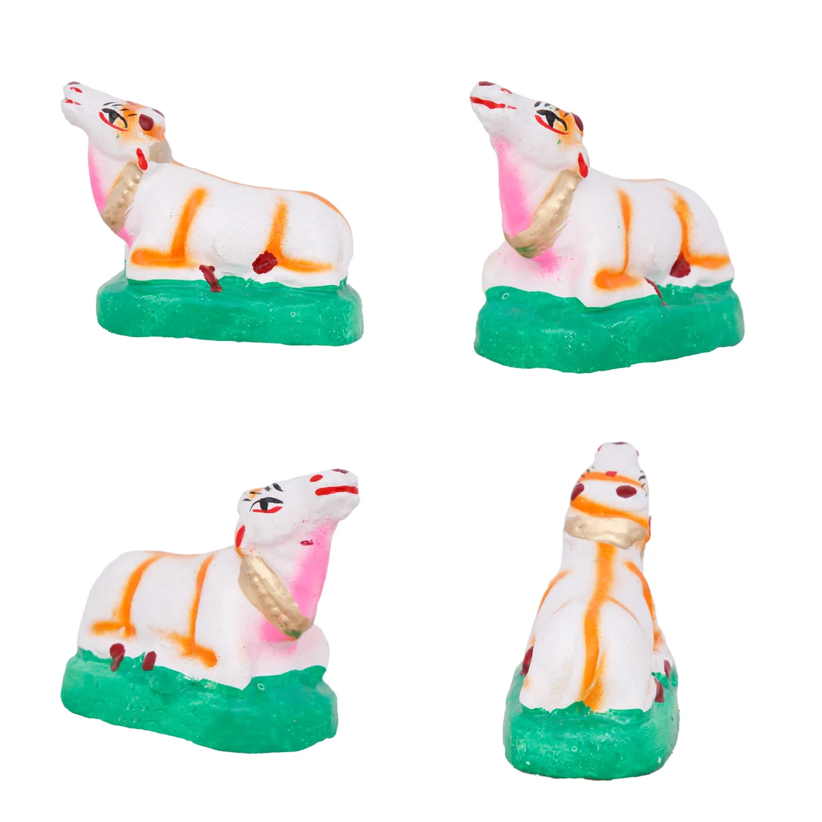 Govardhana Giri Clay Golu Bommai Set - 11 x 9 Inches | Giri Golu Doll/ Navaratri Golu Bomma/Gombe/Bommai - Image 9