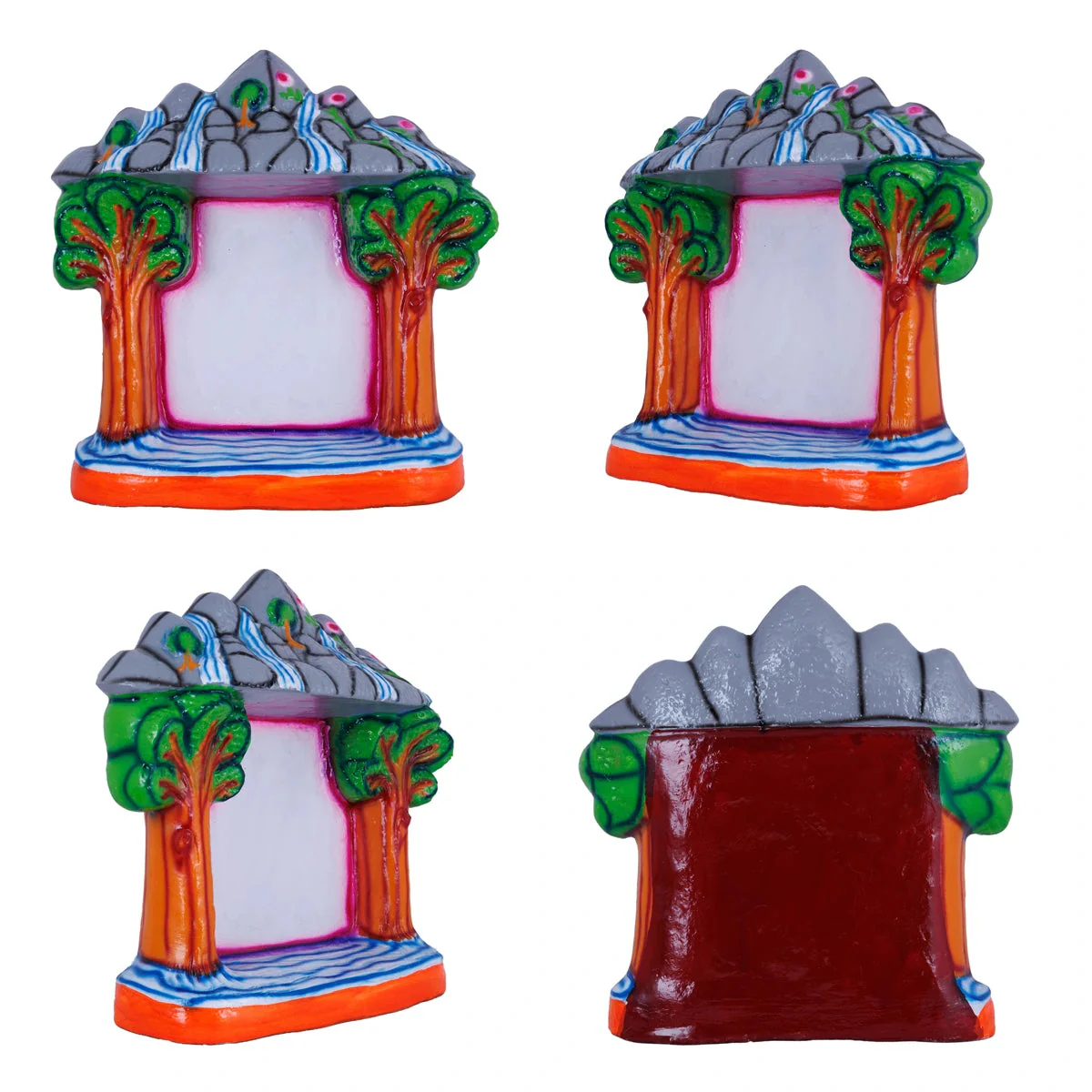 Govardhana Giri Krishna Paper Mache Golu Bommai Set - 12 X 13 Inches | Navaratri Gombe/ Giri Golu Doll - Image 11