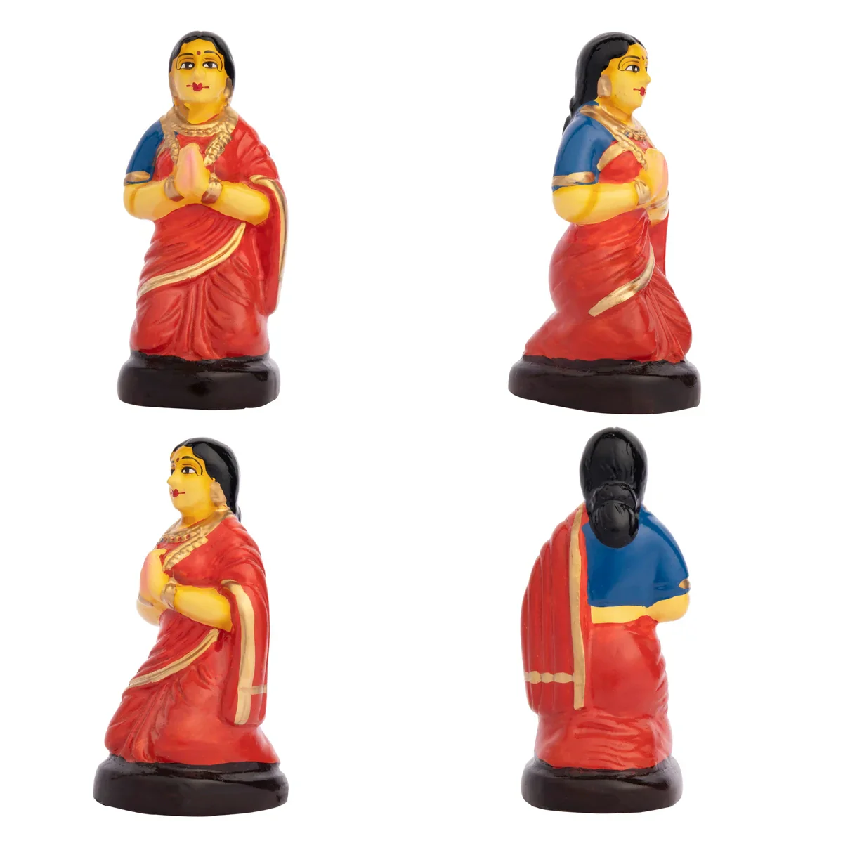 Govardhana Giri Paper Mache Golu Bommai Set - 18 Inches | Giri Golu Doll/ Navaratri Golu Bomma/Gombe/Bommai - Image 5