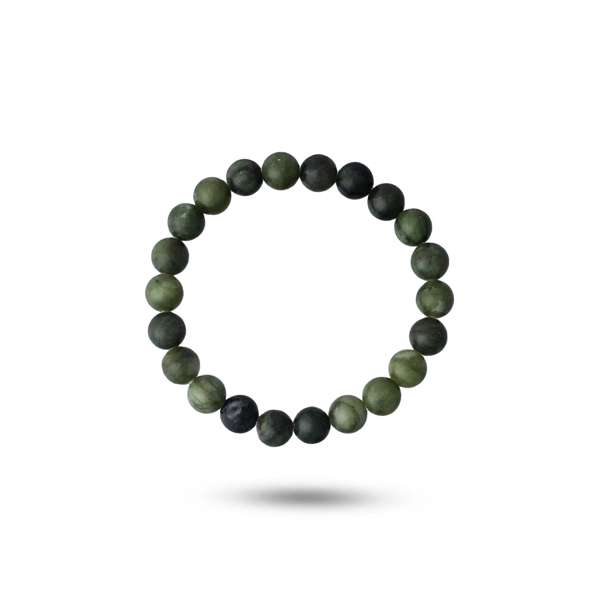 Green Jade Bracelet - 2.5 Inches | Crystal Jewellery/ Gemstone Bracelet For Prosperity & Emotional Well Being - Image 3