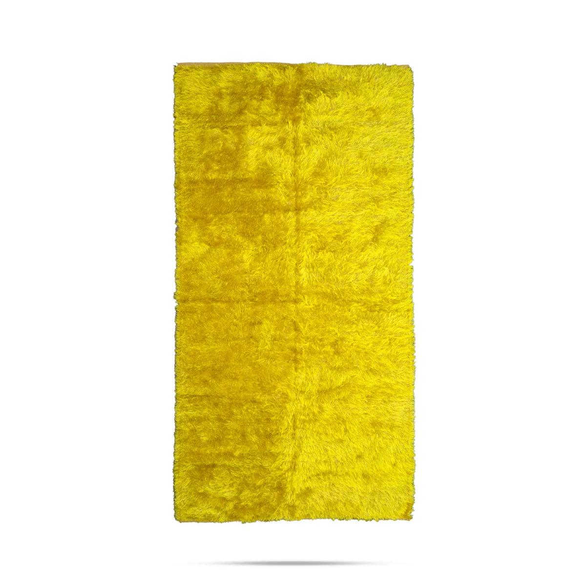 Green Shaggy Carpet - 5 x 10 Feet | Soft Floor Mat / Decorative Carpet For Home - Image 4