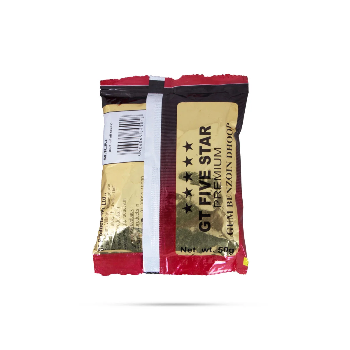 GT Five Star Premium Gum Benzoin Dhoop Powder - 50 Gms | Loban/ Dhoop Powder for Pooja - Image 2