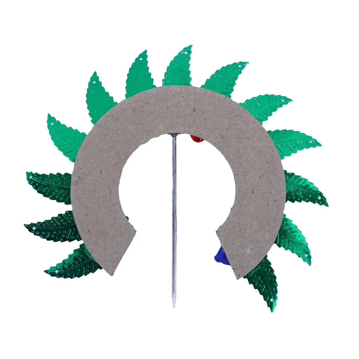Hair Arch - 4.5 x 4 Inches | Malli Arch/ Artificial Flower Arch/ Hair Acessories for Deity - Image 4