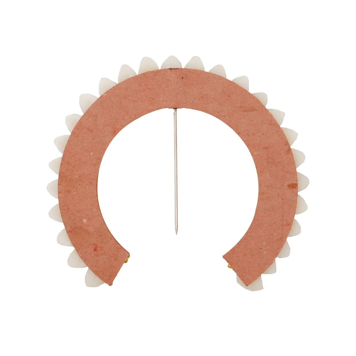 Hair Arch - 5.5 X 6.25 Inches | Hair Accessory/ Artificial Jewellery/ Moti Bead Arch For Deity Decoration - Image 3