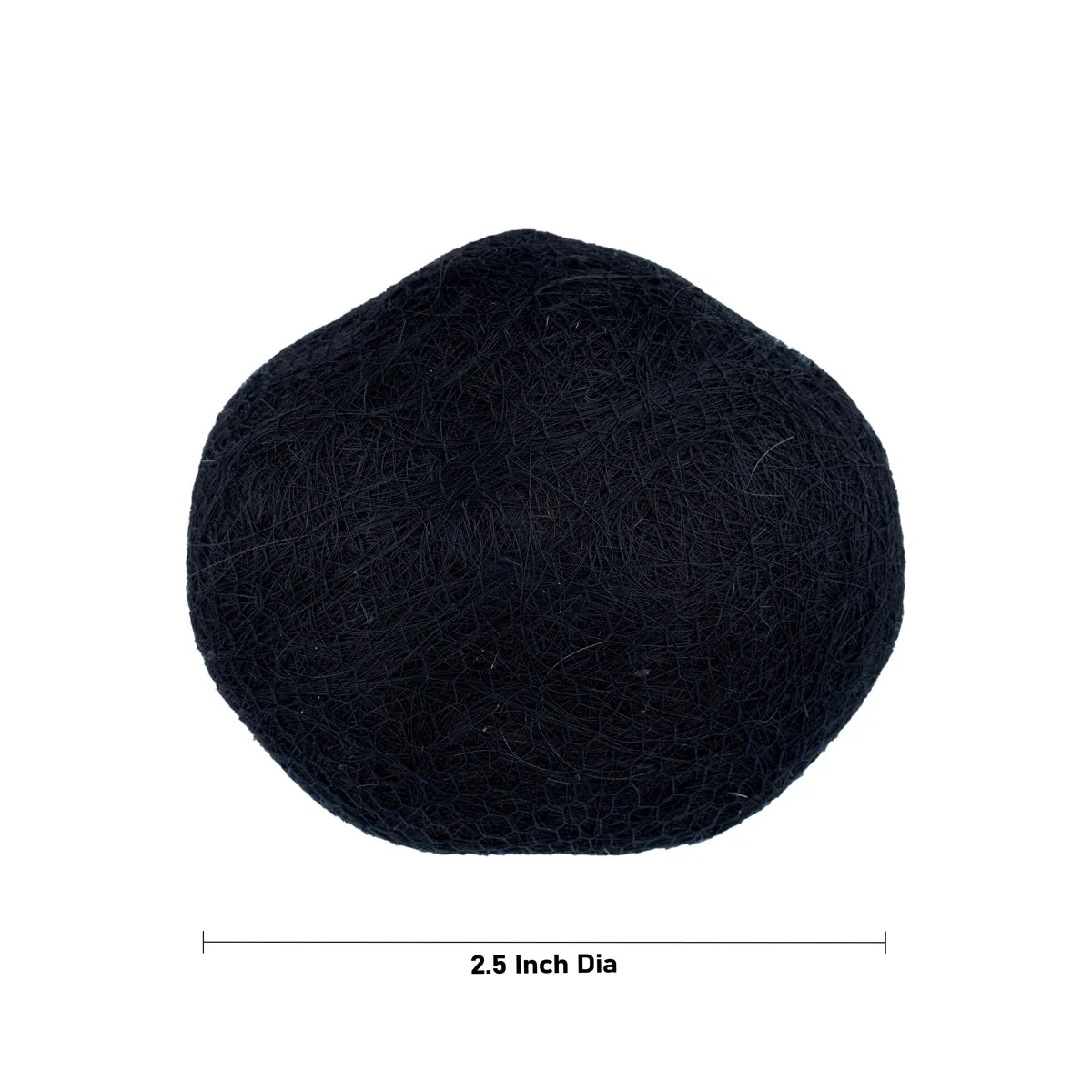 Hair Bun - 2.5 Inches | Hair Accessory/ Hair Style For Traditional Look, Dance Performances & Deity