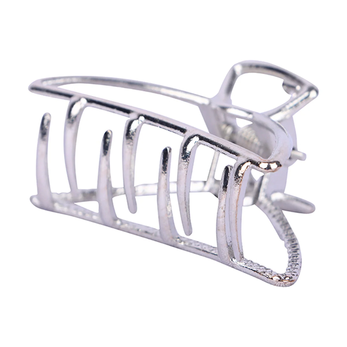 Hair Clip | Hair Accessories/ Silver Colour Claw Clip for Hair - Image 2