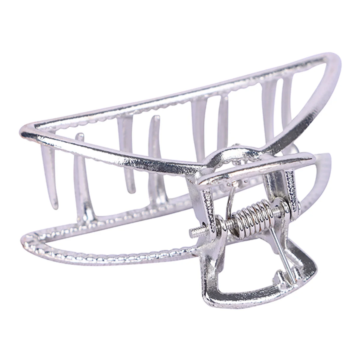 Hair Clip | Hair Accessories/ Silver Colour Claw Clip for Hair - Image 3
