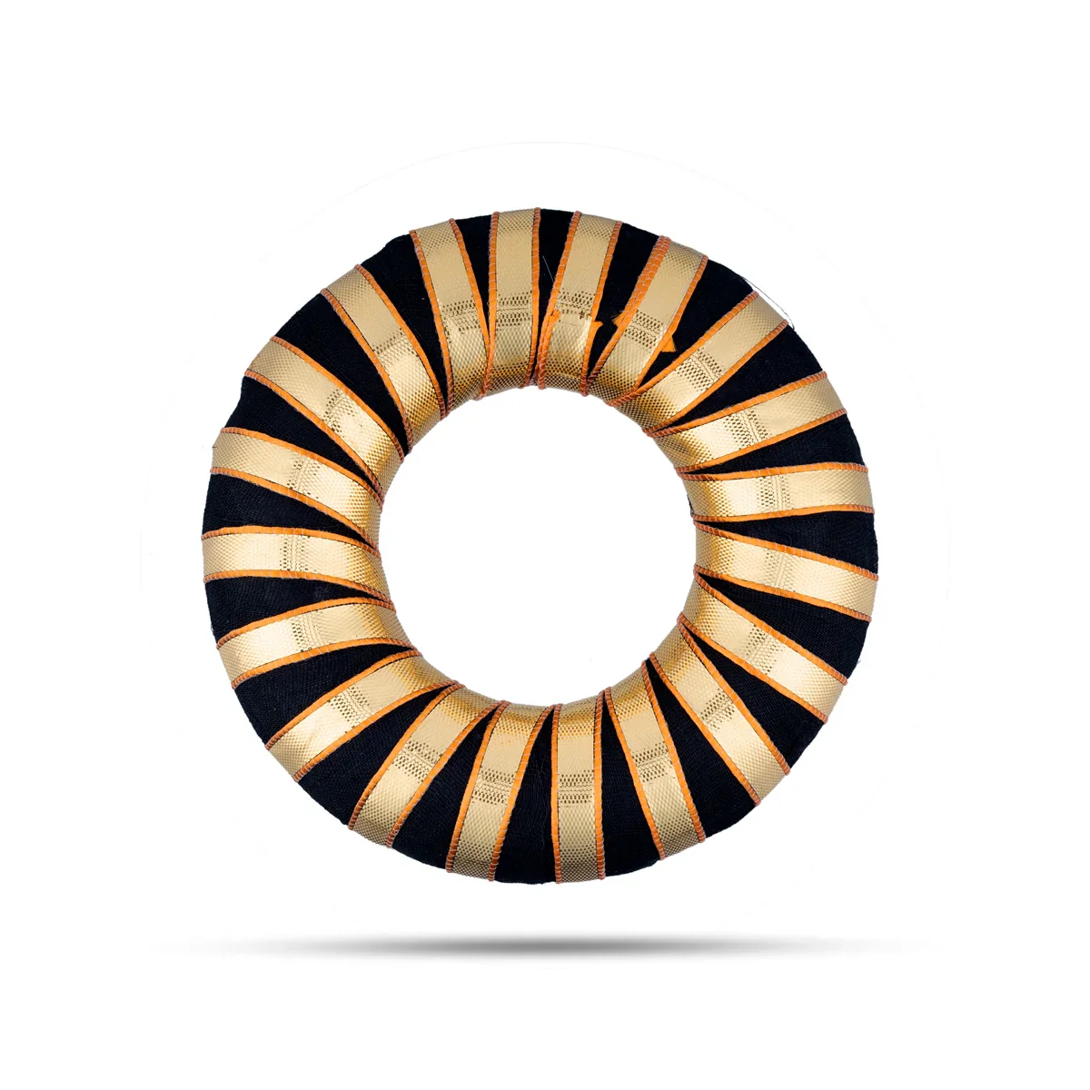 Hair Ring Juda - 3.5 Inches | Black Hair Bun/ Hair Accessory for Deity
