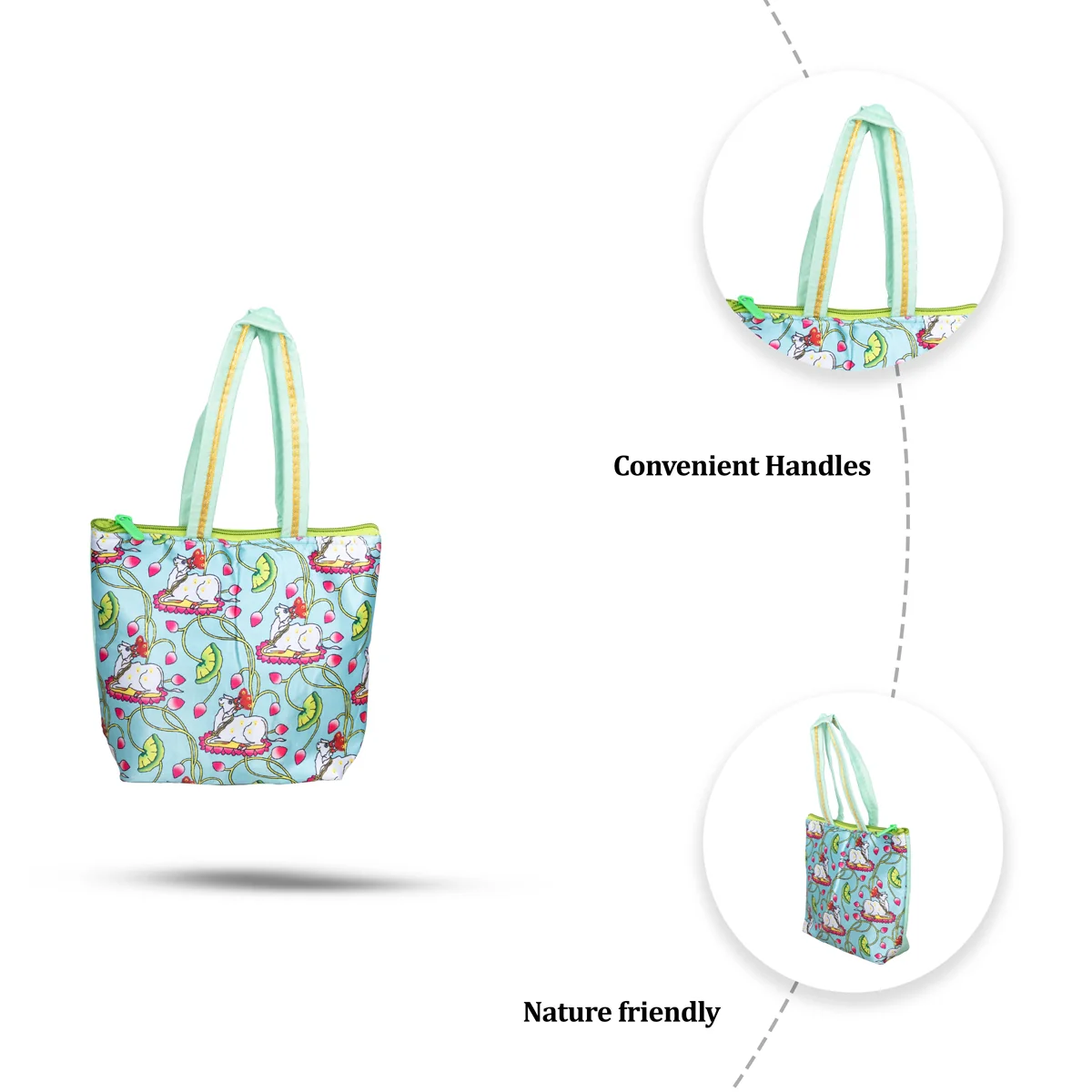 Ladies Hand Bag - 8 x 9 Inches | Womens Handbag/ Ladies Designer Handbag/ 50 Gms/ Assorted Colour - Image 3