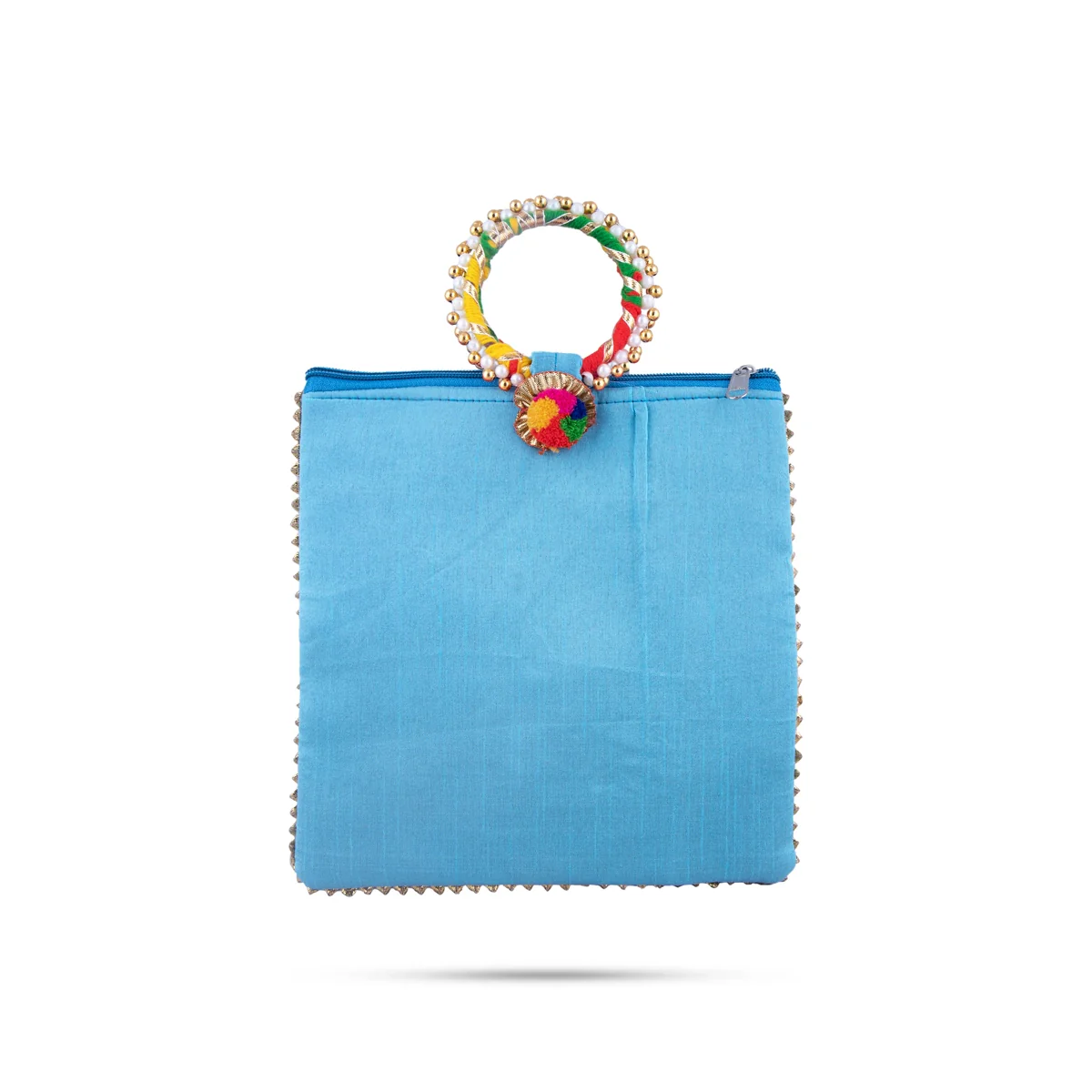 Ladies Hand Bag - 9 x 9 Inches | Printed Handbag/ Womens Handbag/ 65 Gms Approx/ Assorted Colours - Image 4