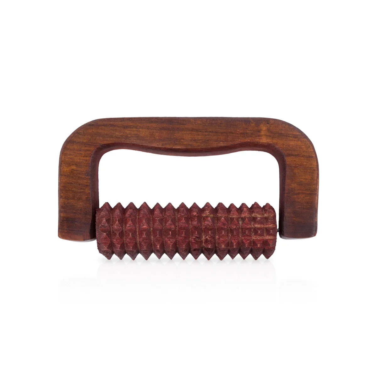 Hand Massager With Grip - 5.5 x 3 Inches | Wooden Foot Massager/ Wooden Body Massager for Pain Relief - Image 3