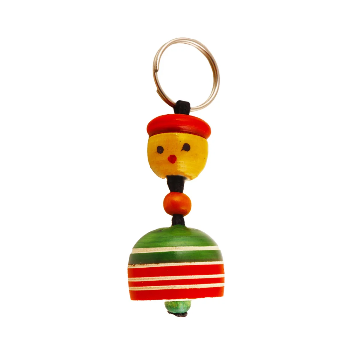 Handmade Key Chain - 3 Inches | Wooden Key Ring for Kids/ Assorted Design - Image 8