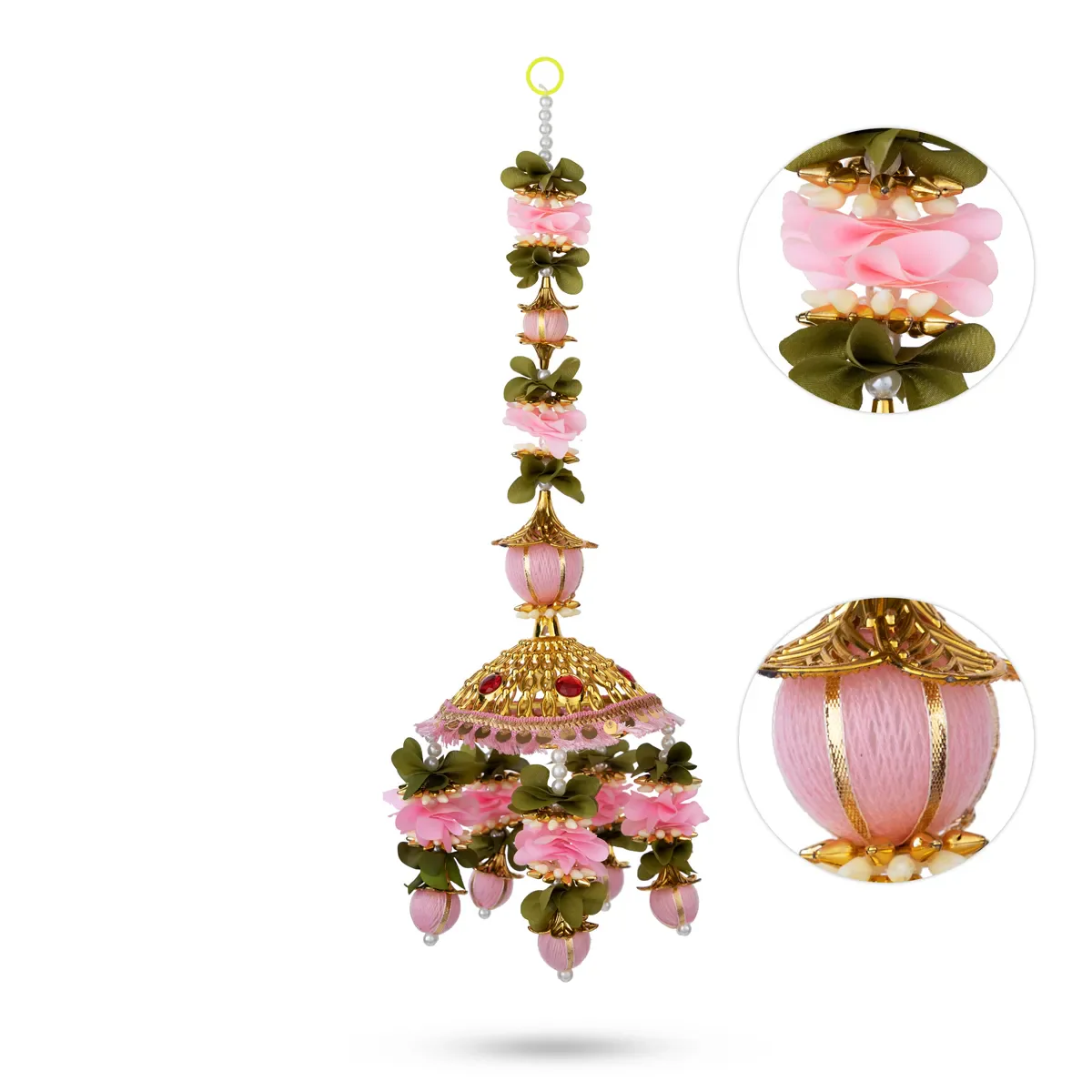 Hanging - 19 Inches | Floral Latkan Hanging/ Decorative Door Hanging For Home Entrance & Festive Decor - Image 2
