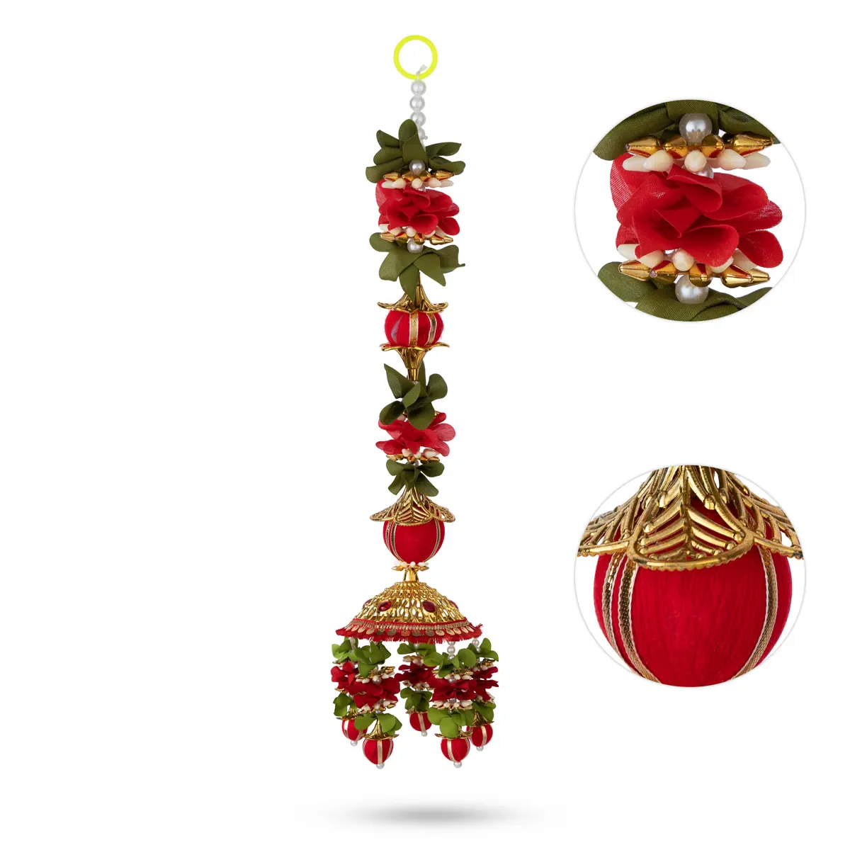 Hanging - 19 Inches | Floral Latkan Hanging/ Decorative Door Hanging For Home Entrance & Festive Decor - Image 8