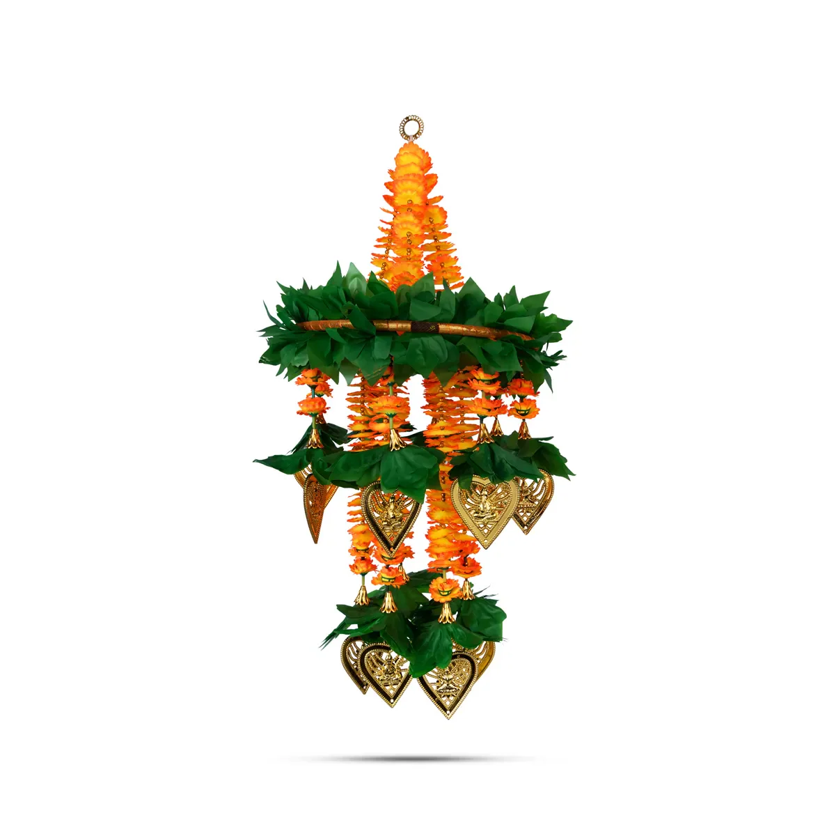 Hanging Latkan - 29 Inches | Artificial Flower Hanging/ Decorative Latkan For Home Entrance Decor - Image 4