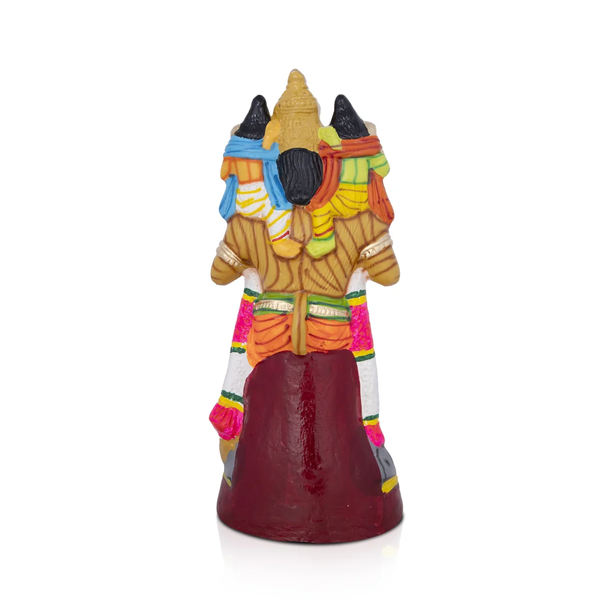 Hanuman Lifting Ram Lakshman Paper Mache Golu Bommai - 16 x 6 Inches | Giri Golu Doll/ Navaratri Golu Bomma/Gombe/Bommai - Image 5