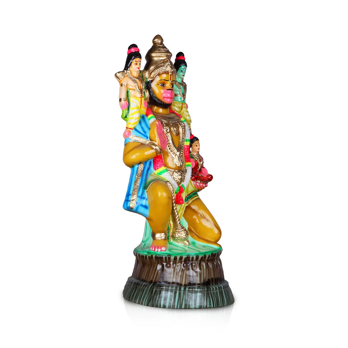 Hanuman Paper Mache Golu Bommai - 25 Inches | Giri Golu Doll/ Navaratri Golu Bomma/Gombe/Bommai - Image 3