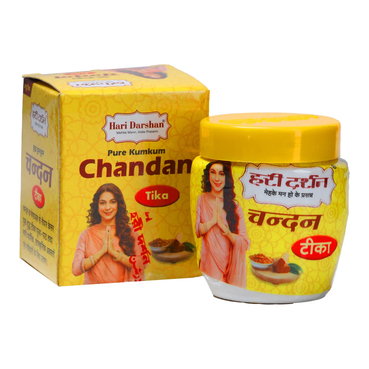 Hari Darshan Pure Kumkum Chandan Tika - 40 Gms | Chandanwood Tika/ Sandalwood Tika For Pooja And Tilak - Image 2
