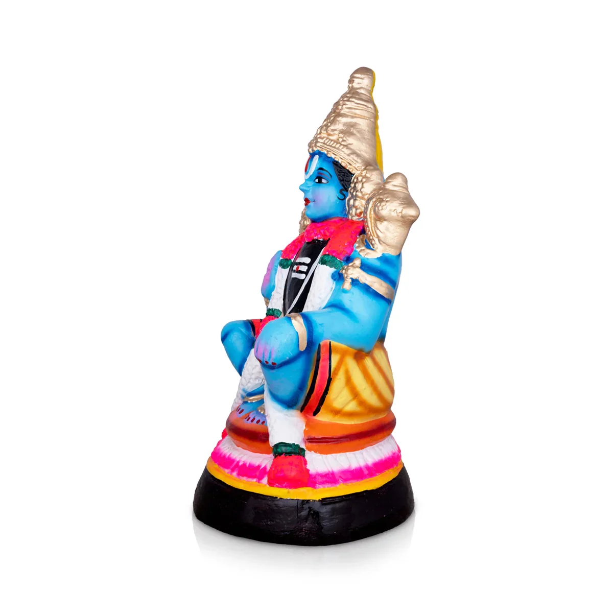 Hari Hara Sudhan Paper Mache Golu Bommai - 14 x 7 Inches | Giri Golu Doll/ Navaratri Golu Bomma/Gombe/Bommai - Image 3