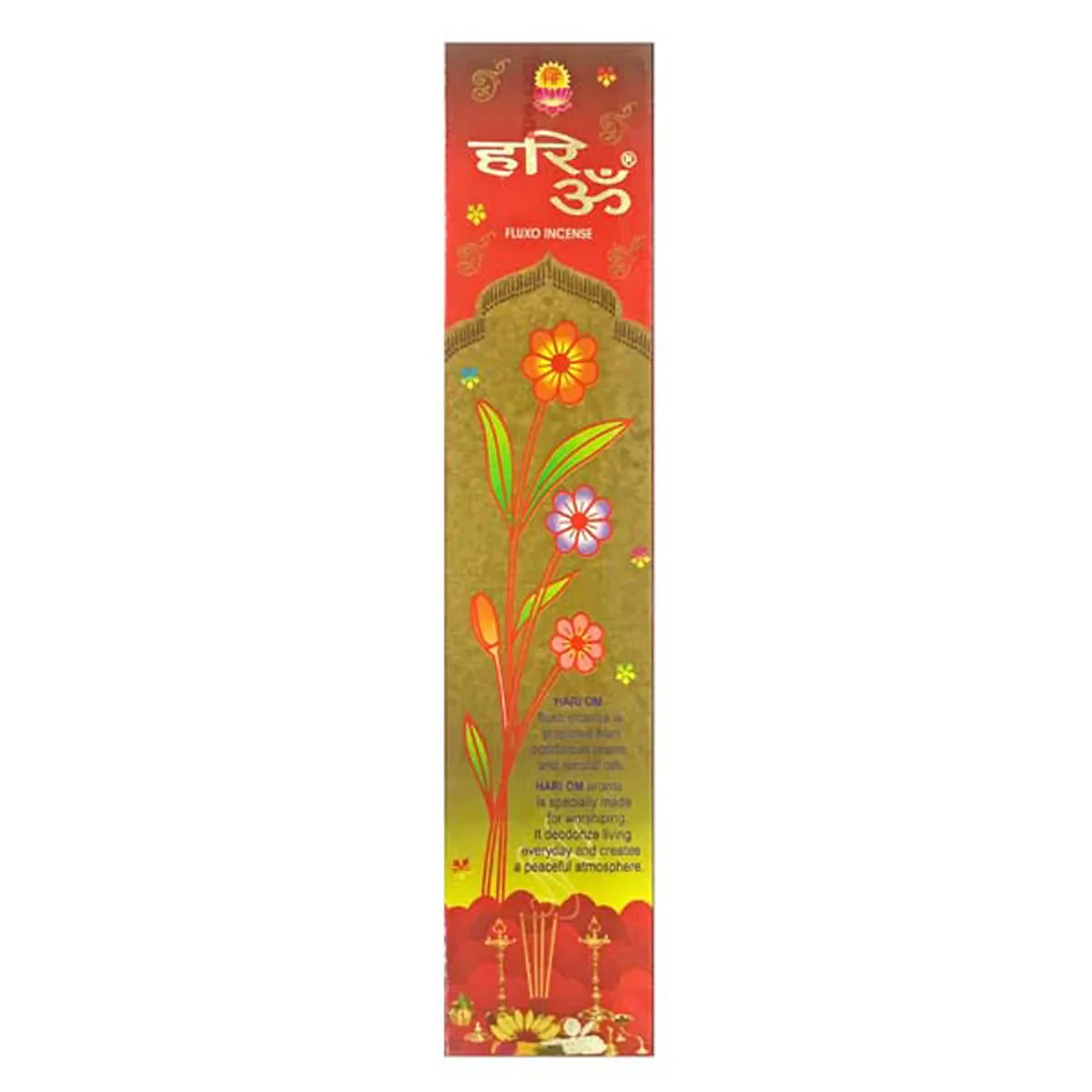 Hari Om - Fluxo Incense Sticks - 25 Gms | Agarbathi/ Agarbatti for Pooja - Image 2