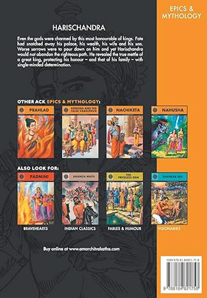 Harischandra - The King Who Chose Rags Over Riches - English | by Anant Pai/ Story Book - Image 2