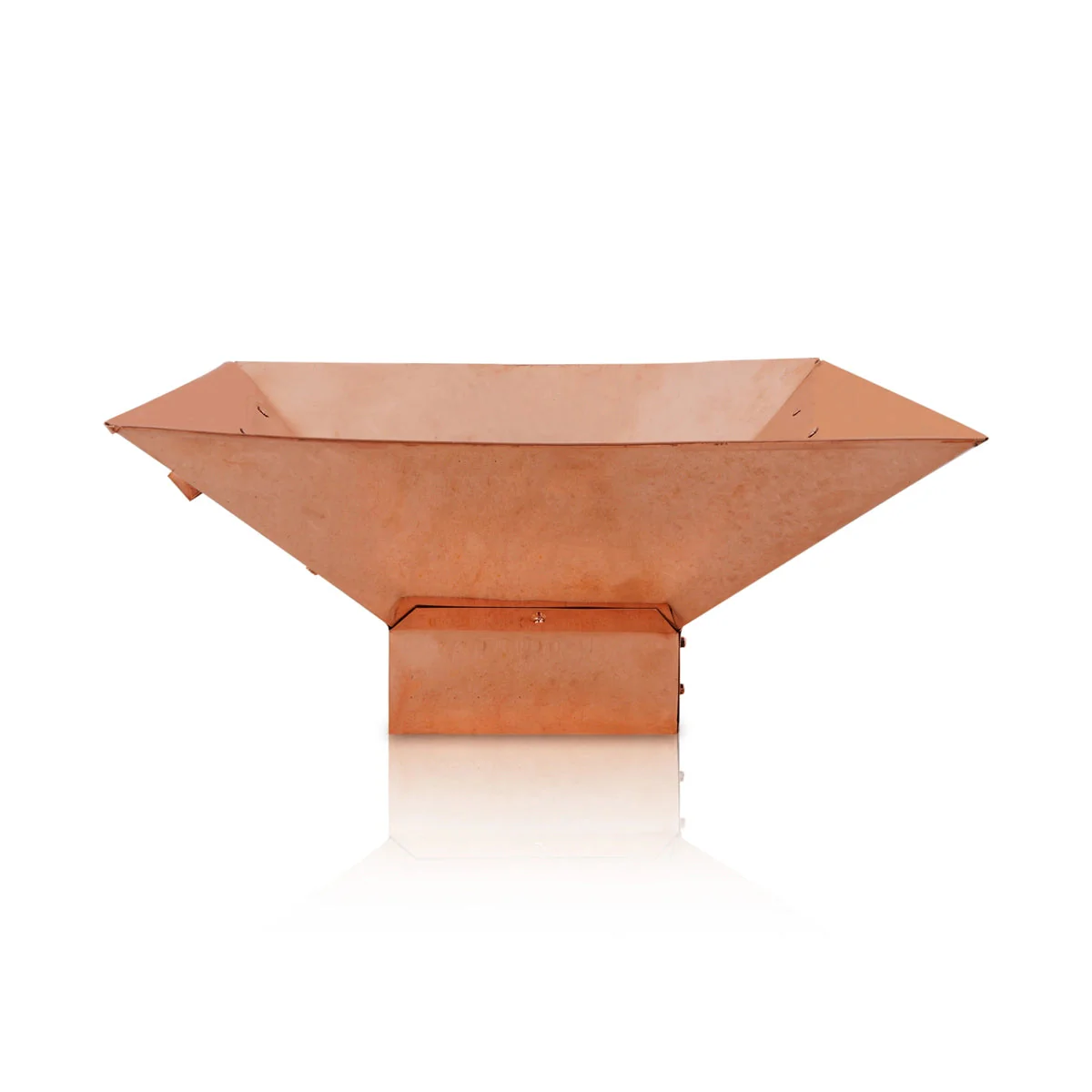 Havan Kund With Handle - 5 x 10 Inches | Hawan Kund/ Copper Agnihotra Havan Kund for Pooja - Image 2