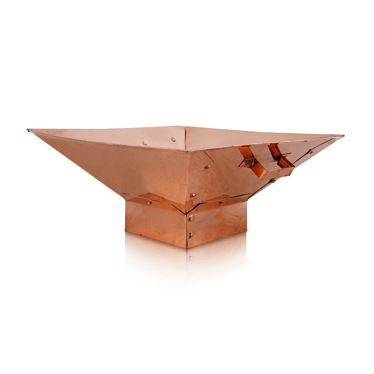 Havan Kund With Handle - 5 x 10 Inches | Hawan Kund/ Copper Agnihotra Havan Kund for Pooja - Image 3