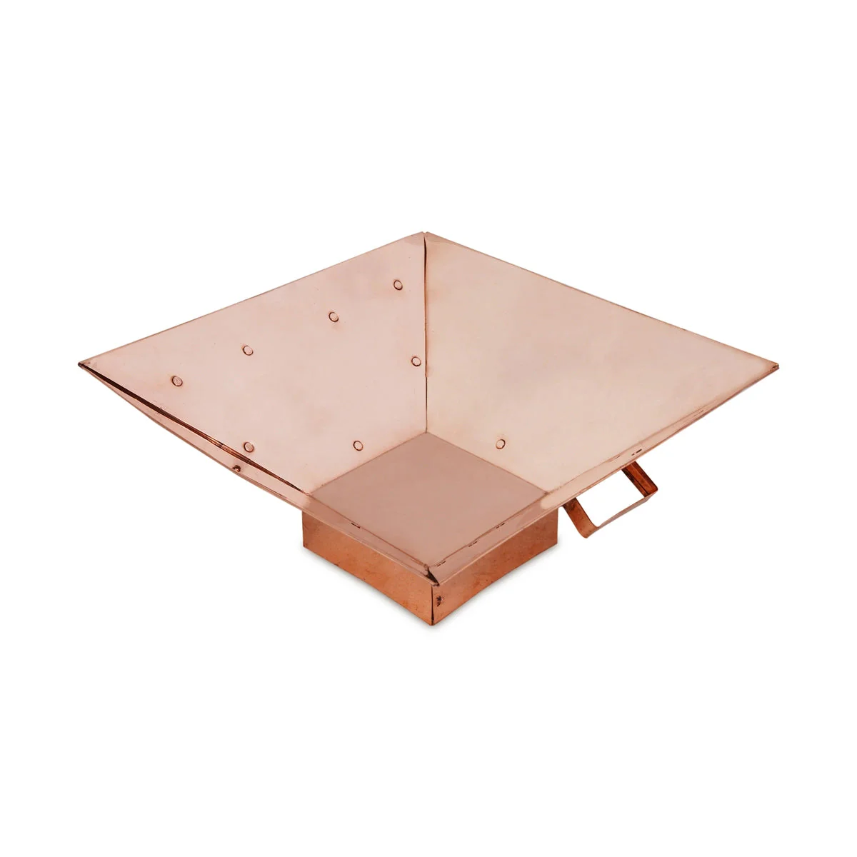 Havan Kund With Handle - 5 x 10 Inches | Hawan Kund/ Copper Agnihotra Havan Kund for Pooja - Image 4