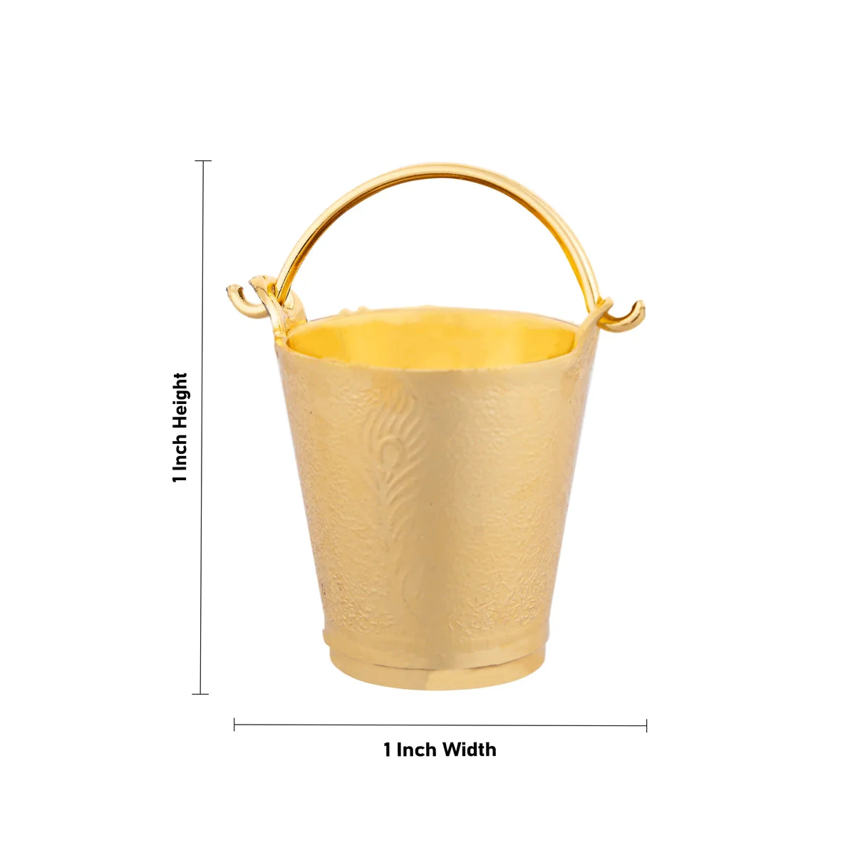 Holi Bucket And Pichkari Pair- 1 X 1 Inch | Balti Pichkari/Laddu Gopal Holi Pichkari For Festival Play & Gifting - Image 3