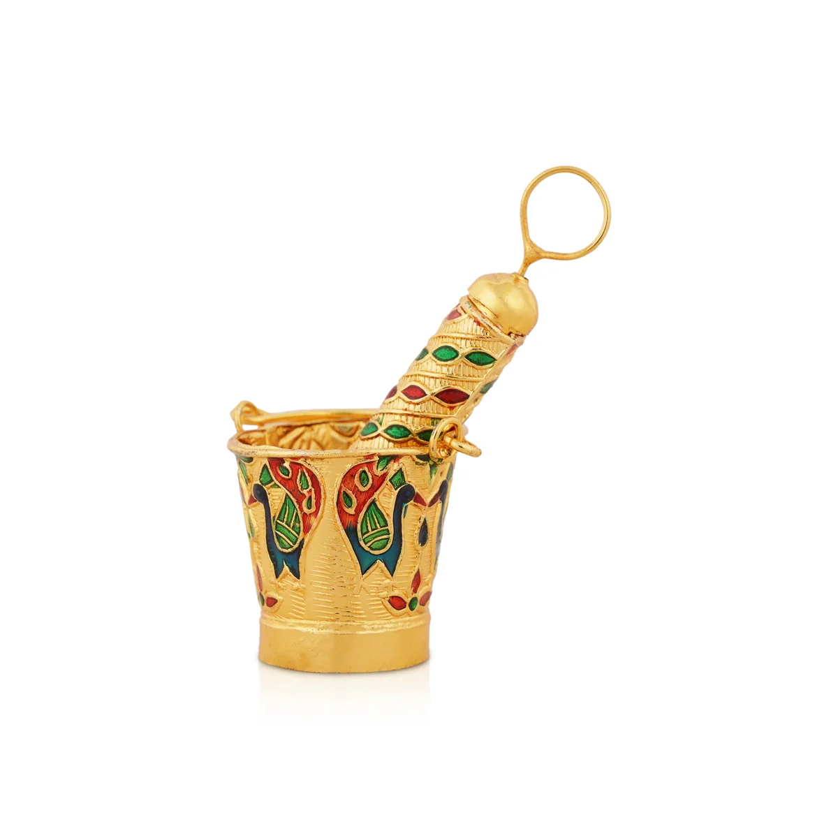 Holi Pichkari Pair - 1.25 x 1 Inches | Balti Pichkari/ Laddu Gopal Pichkari for Holi Festival/ Assorted Colour - Image 6