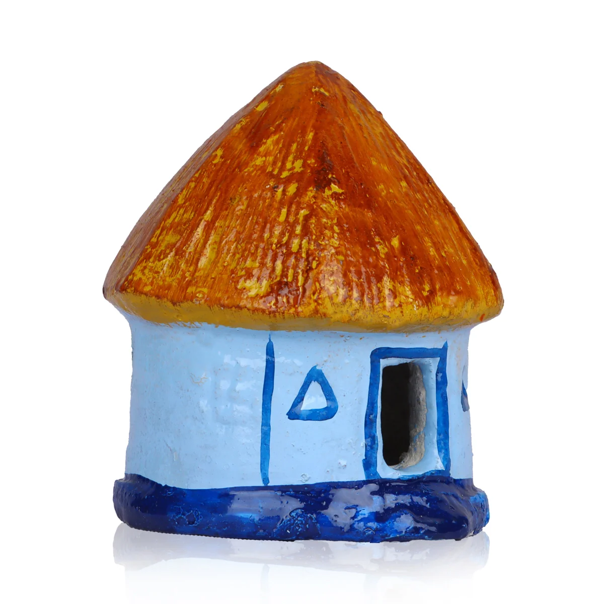 House Clay Golu Bommai - 3 x 3 Inches | Giri Golu Doll/ Navaratri Golu Bomma/Gombe/Bommai - Image 3