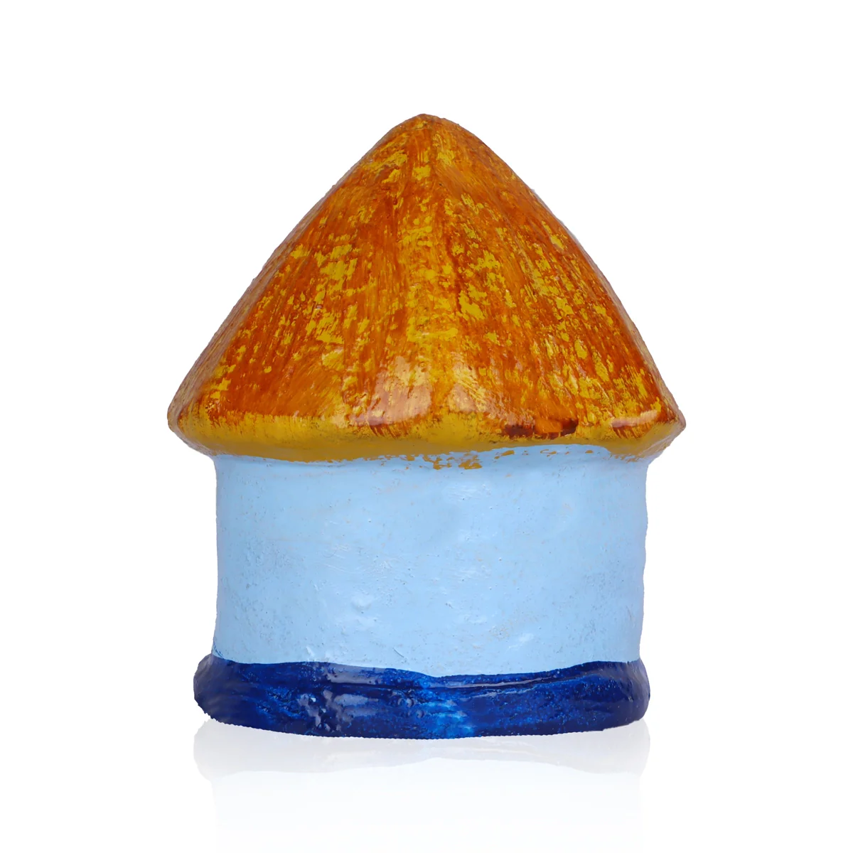 House Clay Golu Bommai - 3 x 3 Inches | Giri Golu Doll/ Navaratri Golu Bomma/Gombe/Bommai - Image 4
