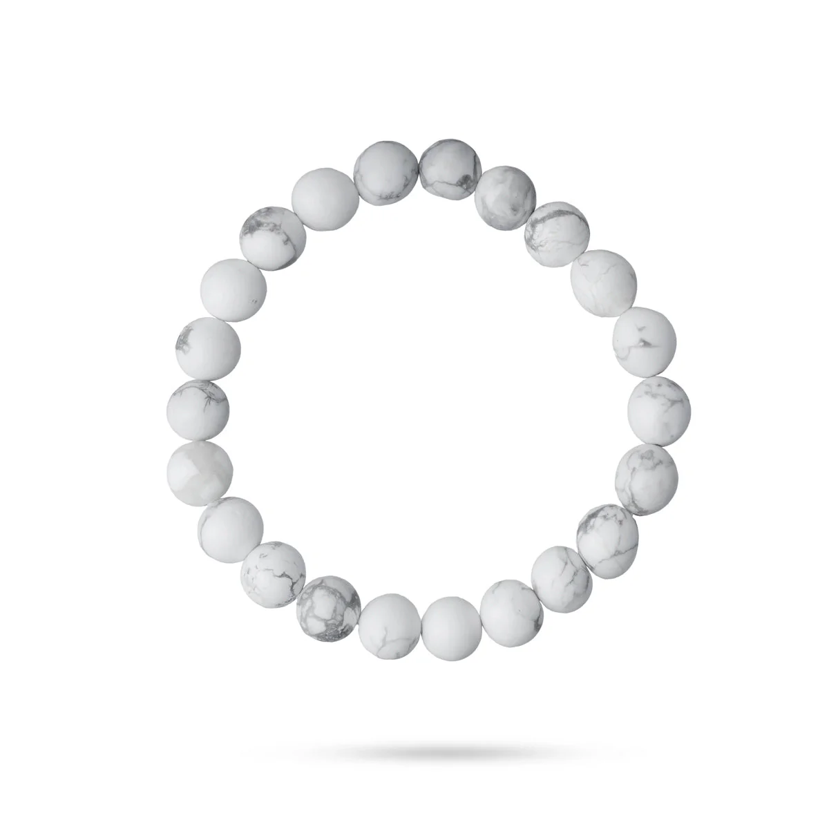Howlite Bracelet - 2.5 Inches | Gemstone Bracelet/ Crystal Jewellery For Stress Relief And Emotional Healing - Image 6